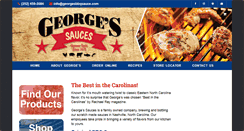 Desktop Screenshot of georgesbbqsauce.com